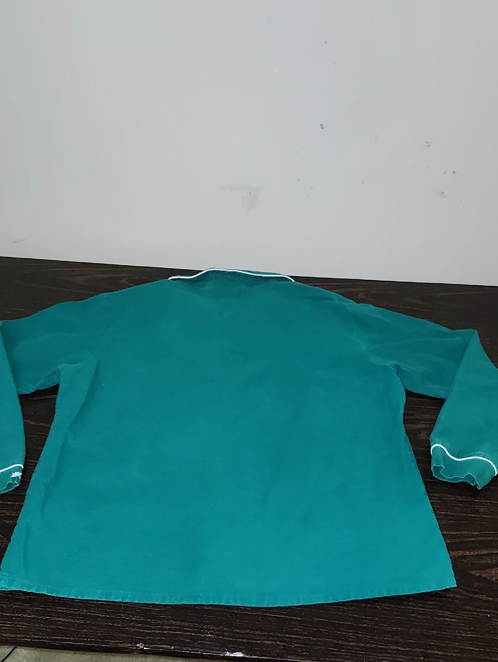 PETITE PLUME LUXE PIMA EVERGREEN PAJAMA TOP XL